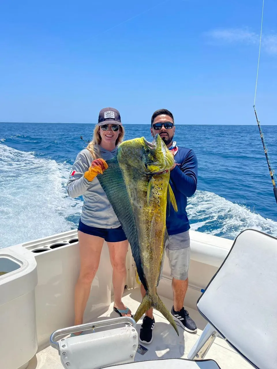 Cliente con pesca