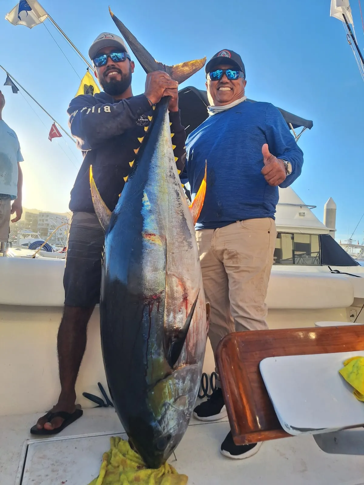 Cliente con pesca
