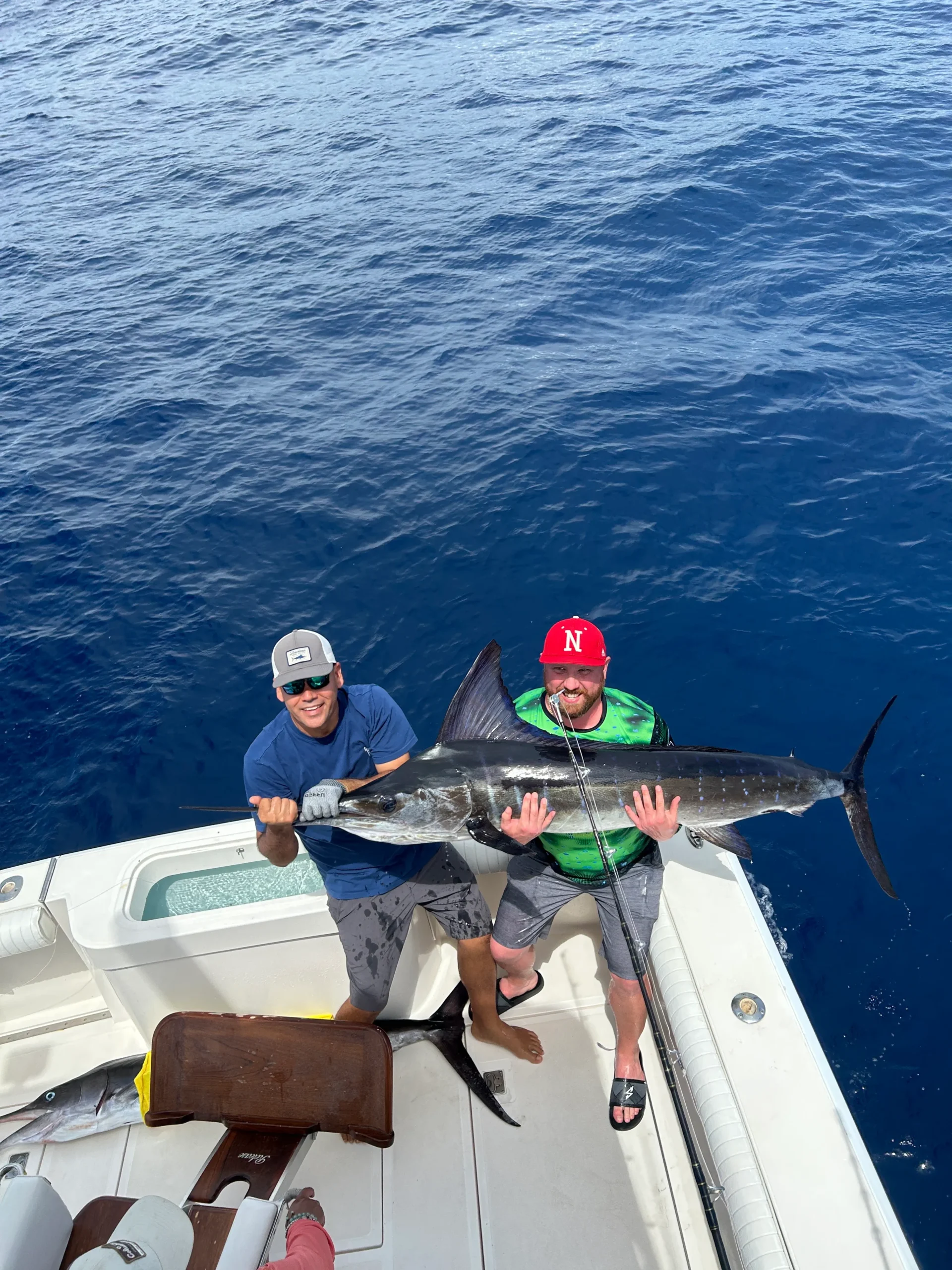 Cliente con pesca