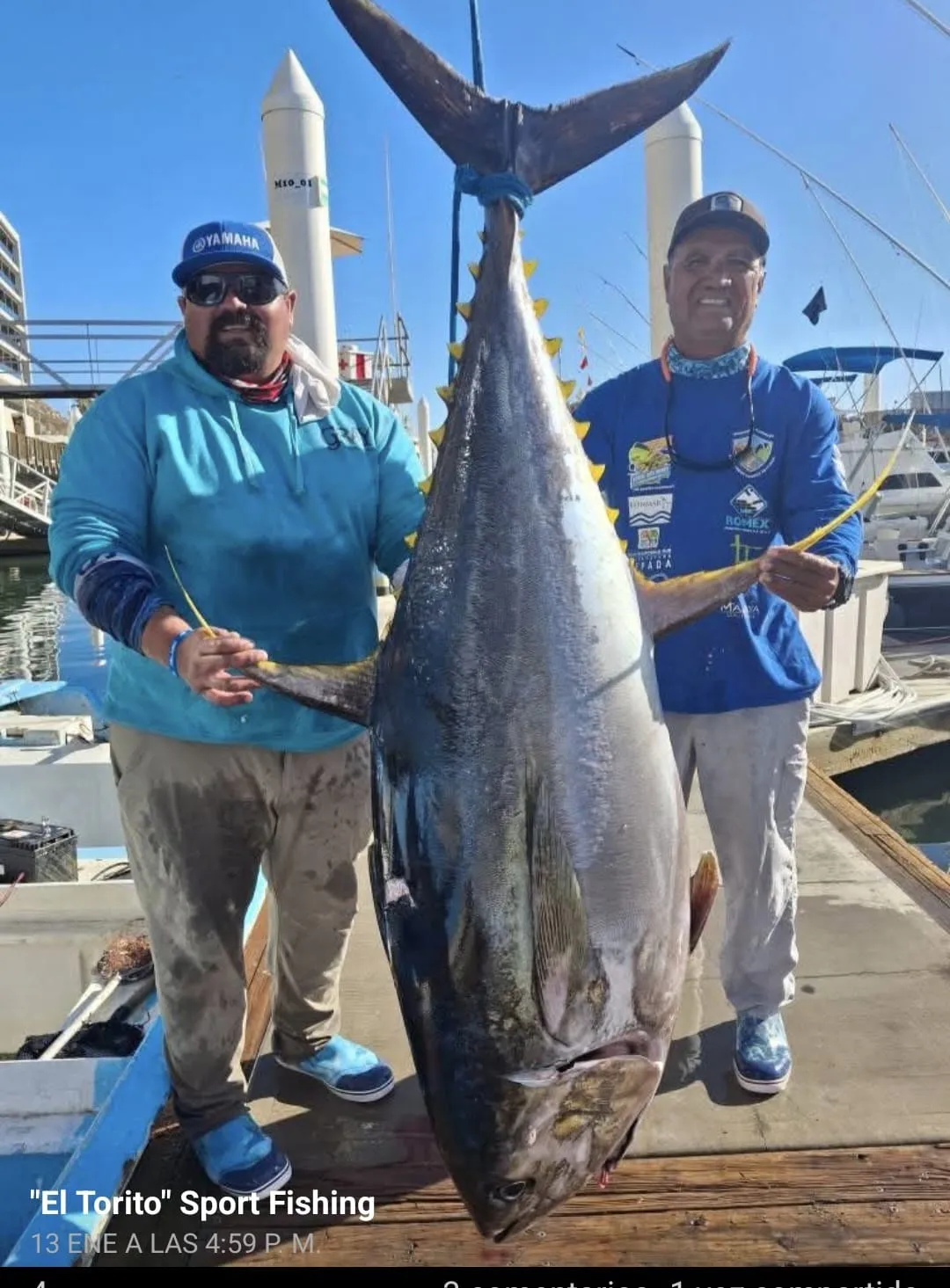Cliente con pesca